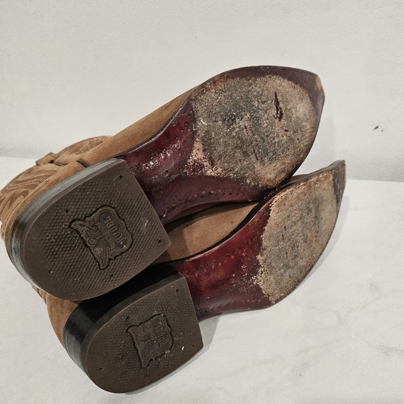 Rudel Western Boots Embroidered Pointed Toe Cowboy Boots Men's Size 9.5 - Picture 12 of 16